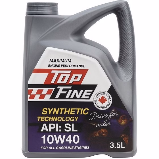 روغن موتور SL10W40 باحجم 3.5لیتر تاپ فاین