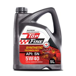 روغن موتور تاپ فاین SN5W40باحجم 5لیتر