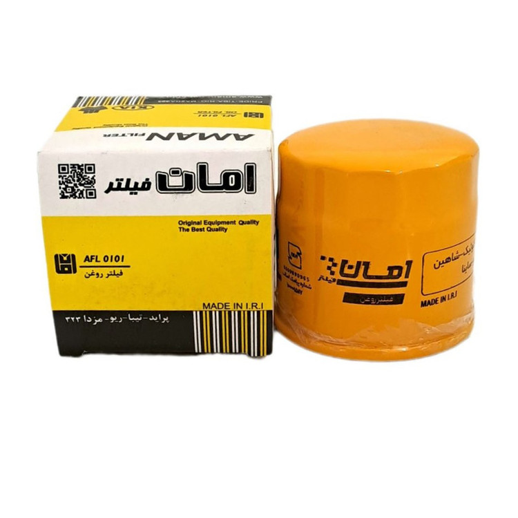 فیلتر روغن امان مدل AFL0101 مناسب برای پراید