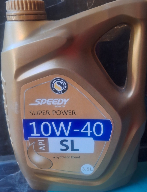 روغن موتور اسپیدی مدل Super Power 10W-40 حجم 3.5 لیتر