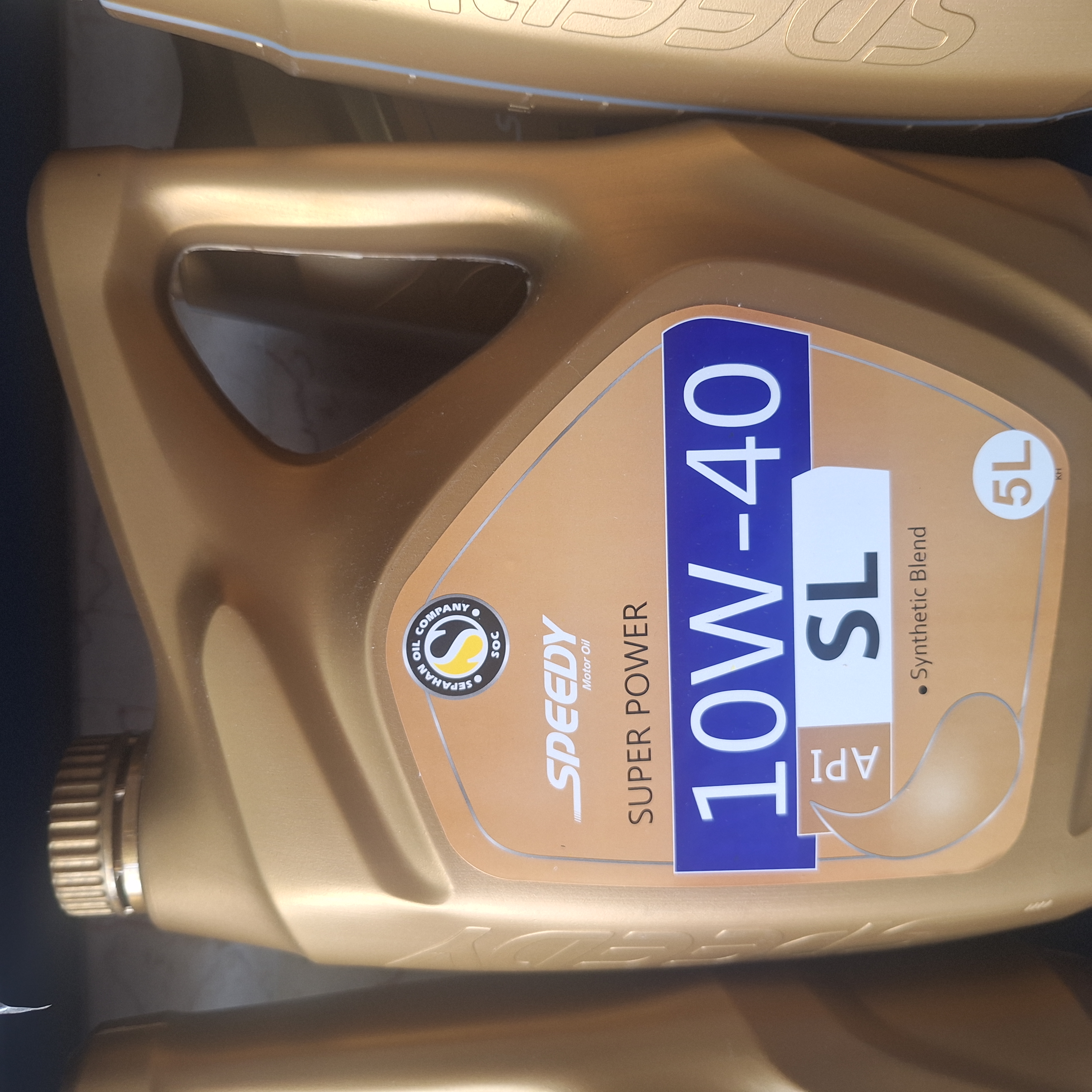 روغن موتور اسپیدی مدل SL 10W-4۰ حجم 5 لیتر بااحتساب مالیات