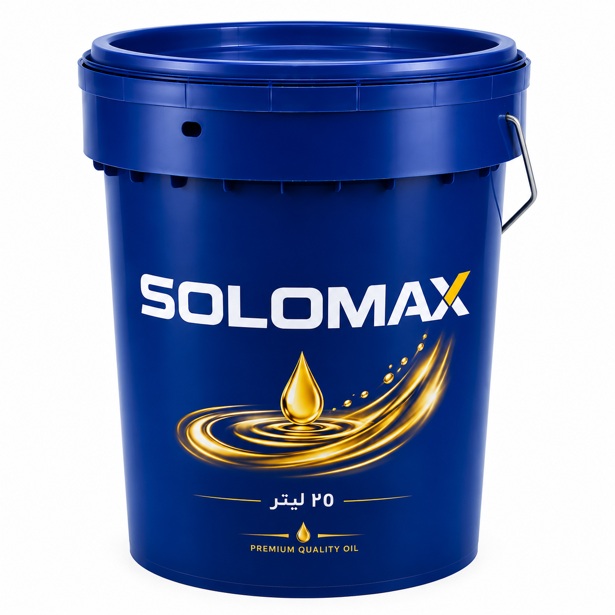 روغن موتورSC/CC  ۵۰ سولومکس  بشکه2۰لیتری (عکس سطل تزیینی است)