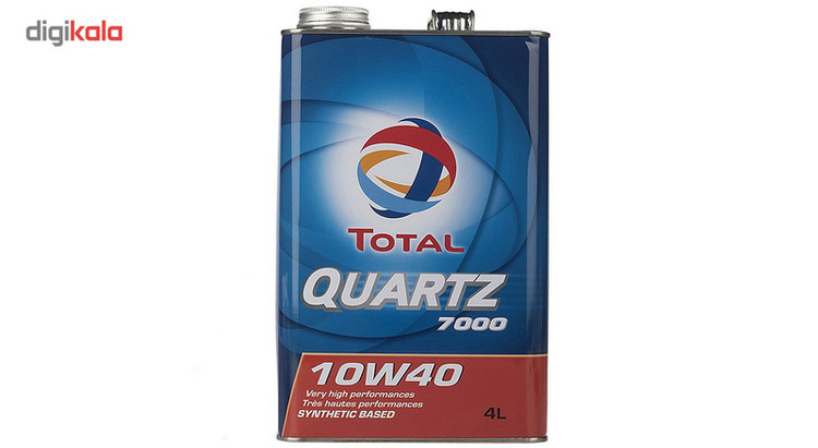 روغن موتور خودرو توتال مدل Quartz 7000 حجم 4 لیتر(پس کرایه)