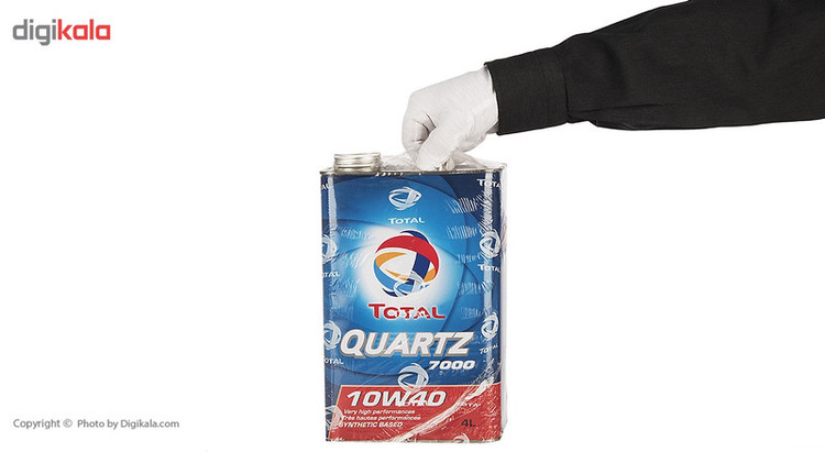 روغن موتور خودرو توتال مدل Quartz 7000 حجم 4 لیتر(پس کرایه)